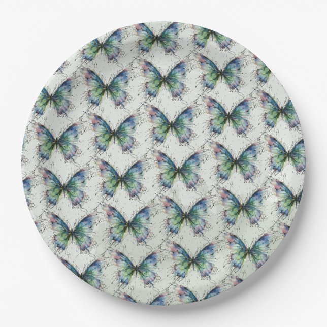 Butterfly Paper Plate (Front)