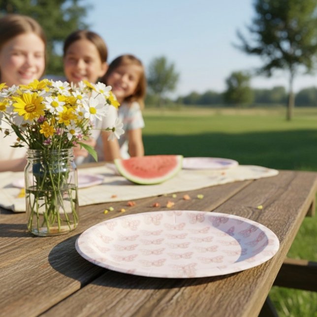 Butterfly Paper Plates (Creator Uploaded)