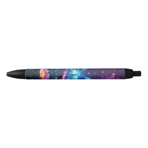 Butterfly Paradise Black Ink Pen