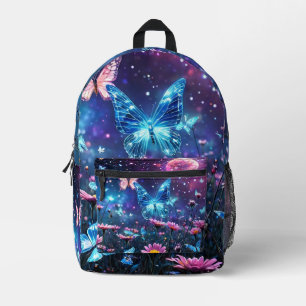 Butterfly Paradise Printed Backpack