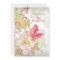Butterfly Patch Birthday Invitation