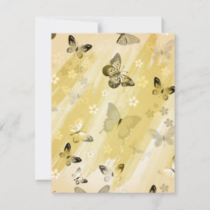 Butterfly Pattern 10 Card