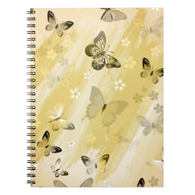 Butterfly Pattern 10 Notebook (Front)