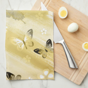 Butterfly Pattern 10 Tea Towel