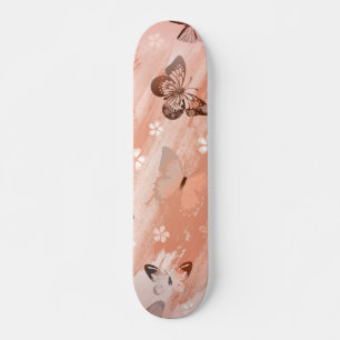 Butterfly Pattern 11 Skateboard