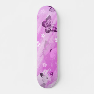 Butterfly Pattern 12 Skateboard