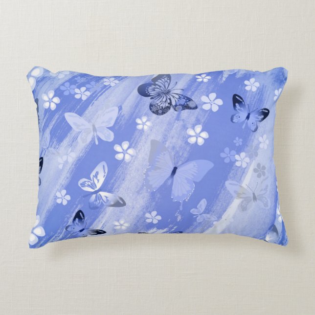 Butterfly Pattern 13 Decorative Cushion (Front)