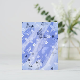 Butterfly Pattern 13 Holiday Postcard