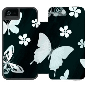 Butterfly Pattern 14 Incipio Watson™ iPhone 5 Wallet Case