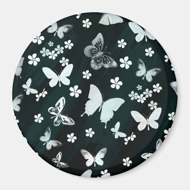 Butterfly Pattern 14 Magnet (Front)