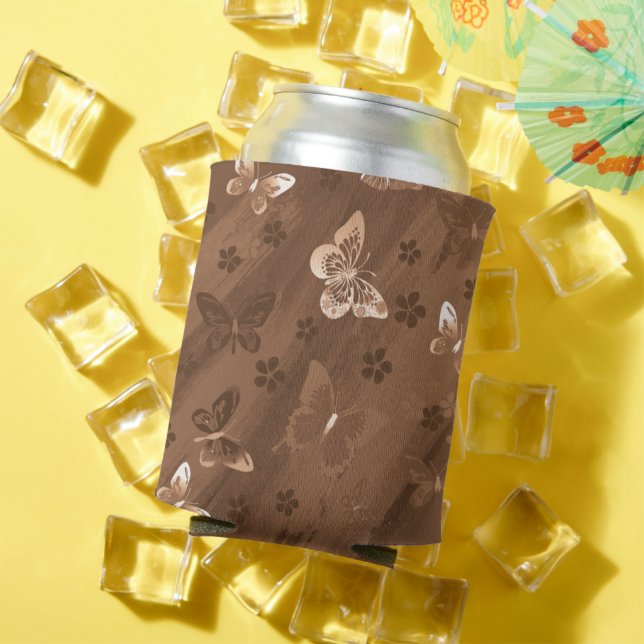 Butterfly Pattern 15 Can Cooler (In Situ Summer)