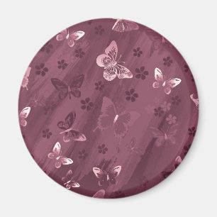 Butterfly Pattern 16 Magnet