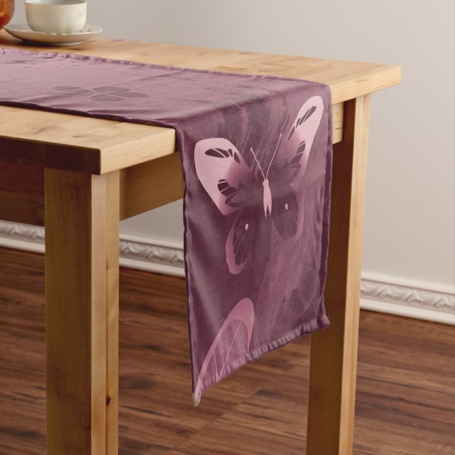 Butterfly Pattern 16 Short Table Runner (In Situ)
