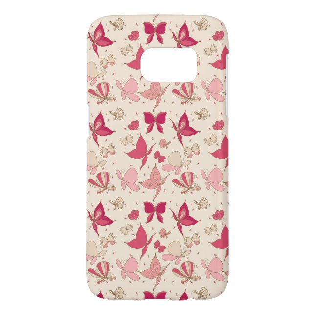 butterfly pattern 2 Case-Mate samsung galaxy case (Back)