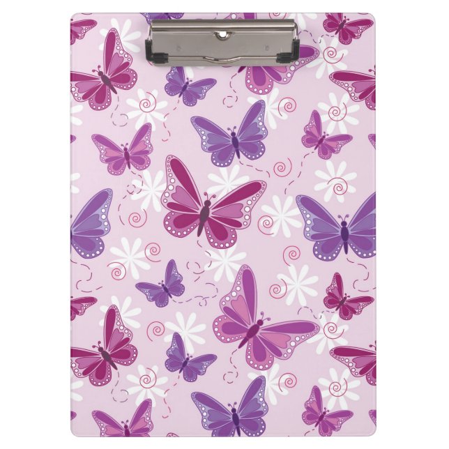 butterfly pattern 2 clipboard (Front)