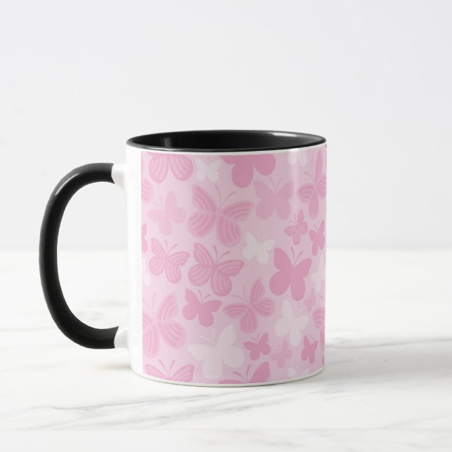 Butterfly pattern 2 mug (Left)