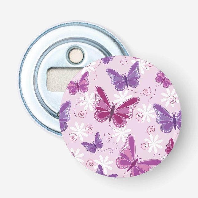 butterfly pattern 3 bottle opener (Front)