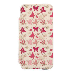 butterfly pattern 3 incipio watson™ iPhone 5 wallet case