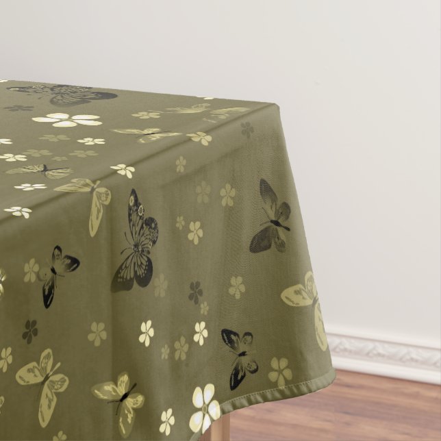 Butterfly Pattern 4 Tablecloth (In Situ)