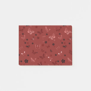 Butterfly Pattern 6 Post-it Notes