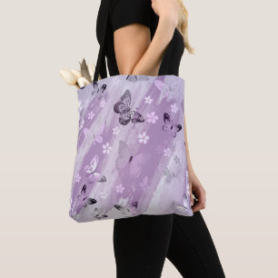 Butterfly Pattern 8 Tote Bag