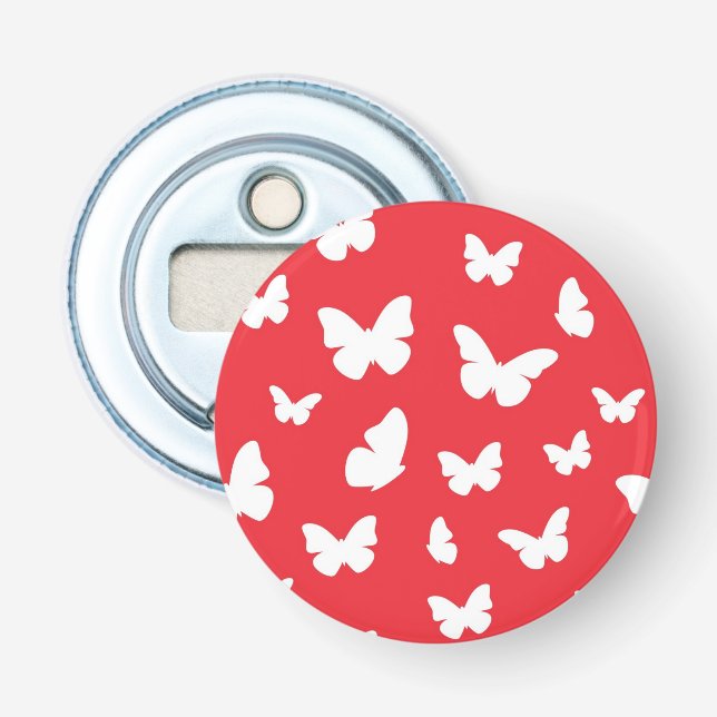 Butterfly pattern bottle opener (Front)