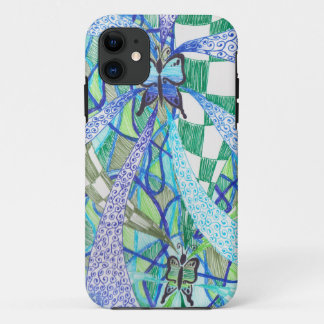 Butterfly pattern iPhone 11 case
