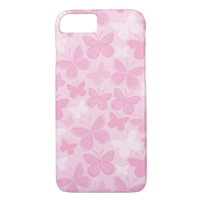 Butterfly pattern Case-Mate iPhone case (Back)