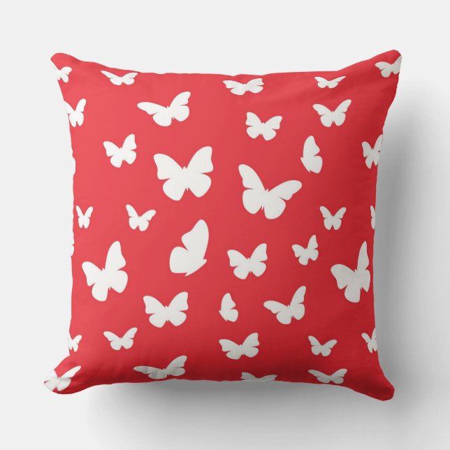 Butterfly pattern cushion (Front)