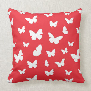 Butterfly pattern cushion