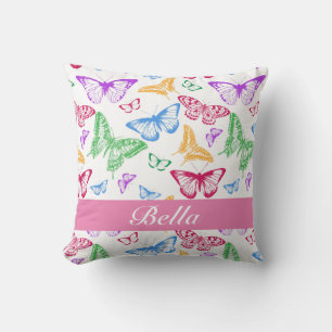 Butterfly Pattern Cushion