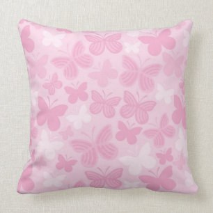 Butterfly pattern cushion