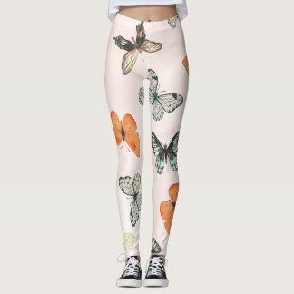 Butterfly Pattern Cute Women's Fashion Leggings