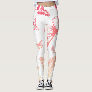 Butterfly Pattern Leggings