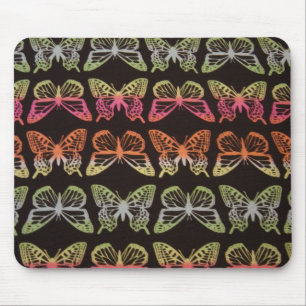 BUTTERFLY PATTERN MOUSE PAD