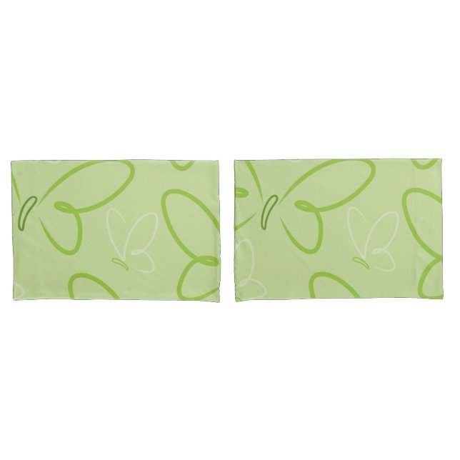 Butterfly pattern pillowcase (Front-Set)