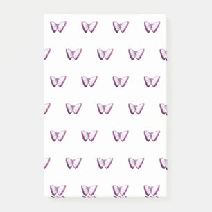 Butterfly Pattern Post-it Notes