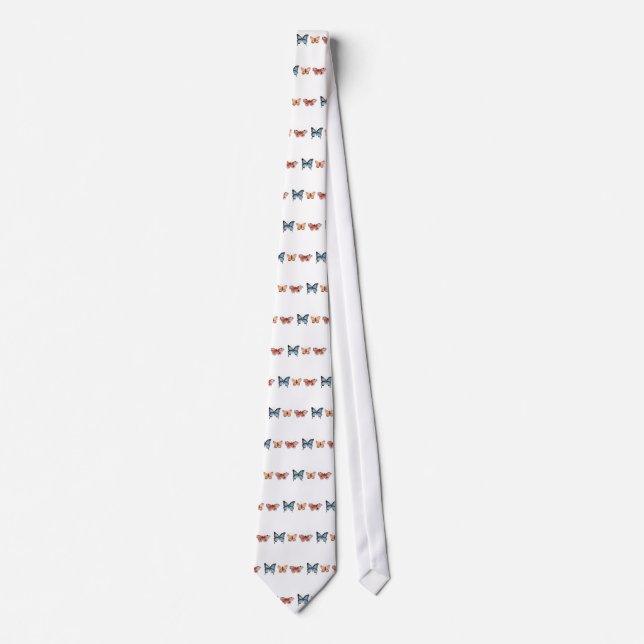 Butterfly Pattern Tie (Front)