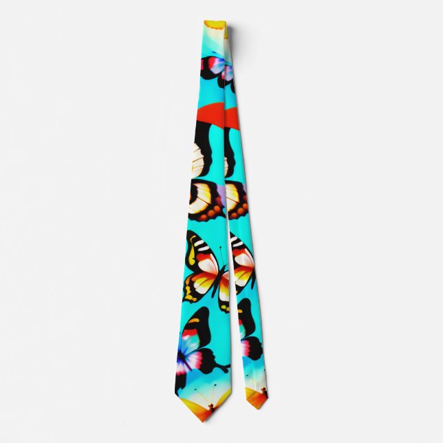 Butterfly pattern tie (Front)