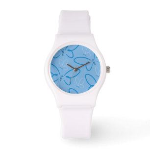 Butterfly pattern watch