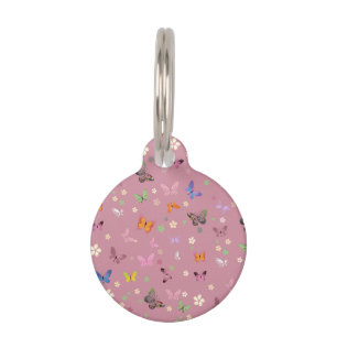 Butterfly Pet Tag