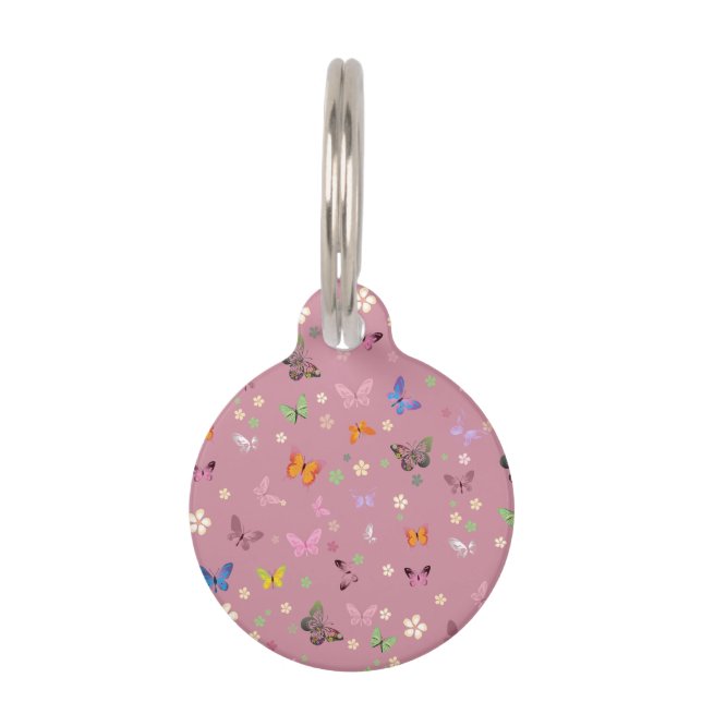 Butterfly Pet Tag (Front)