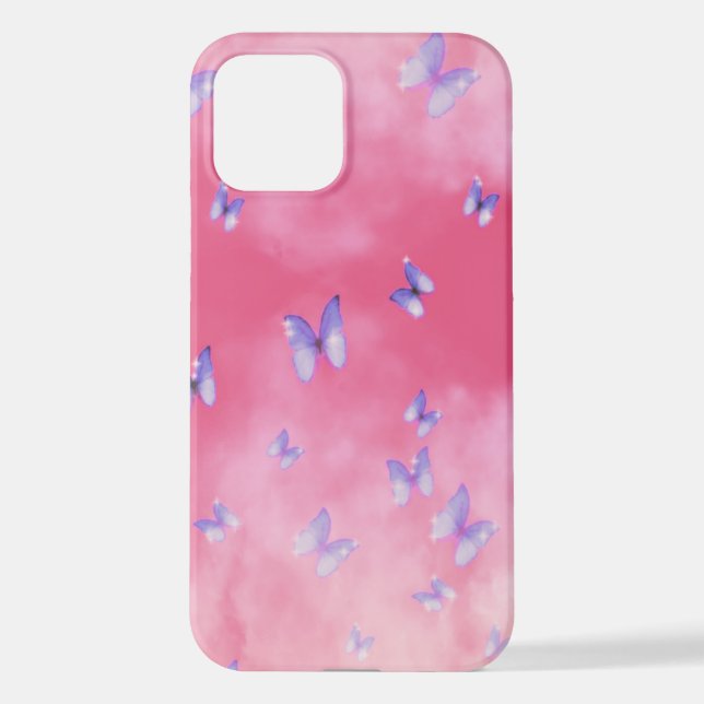 butterfly phone iPhone case (Back)