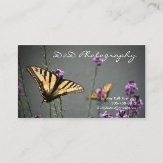 Butterfly Photo Design Business Card