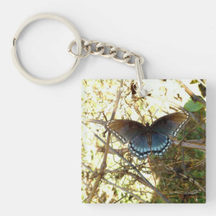 Butterfly Photo Key Chain