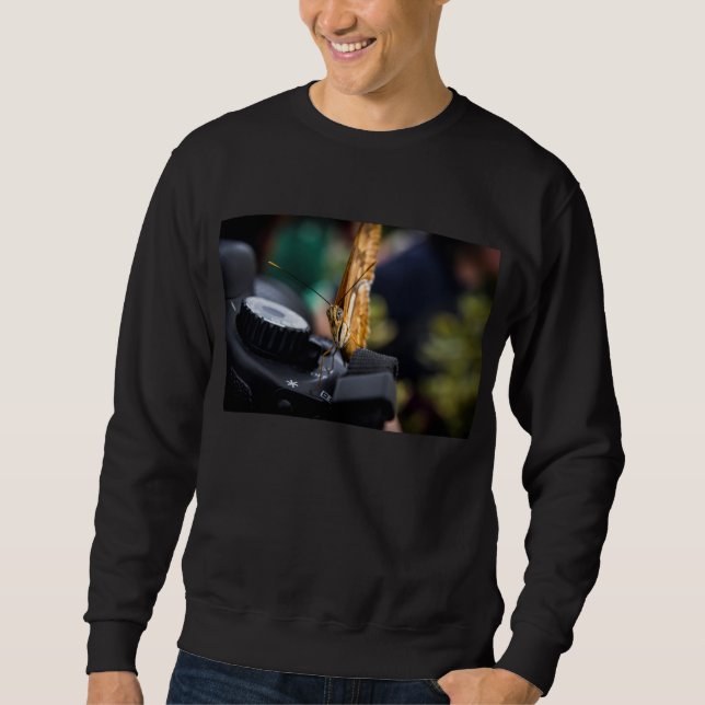 Butterfly Photographer Sweatshirt (Front)