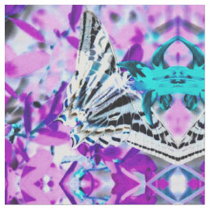 Butterfly Pink Fabric
