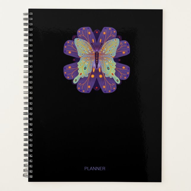 Butterfly Planner - 8.5" X 11" (Front)