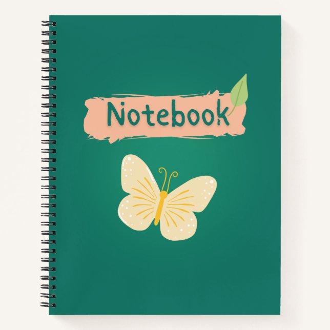 Butterfly Planner Notebook (Front)