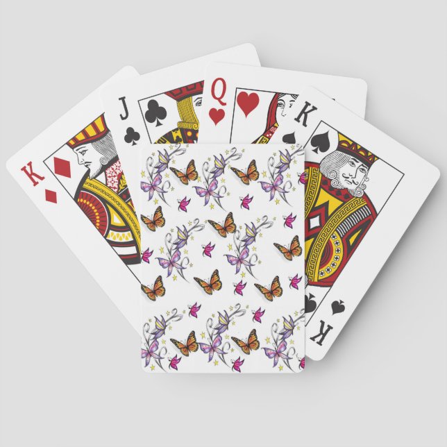 Butterfly Playing Card Deck (Back)